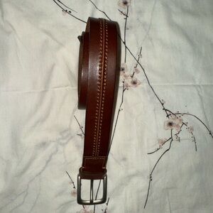 Fossil Brown Leather Men's Belt SZ32